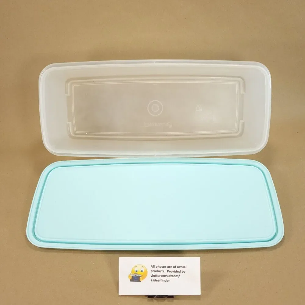 Tupperware Bundle #782 Vegetable Crisper #312 Square Round #670 Sandwich Keeper